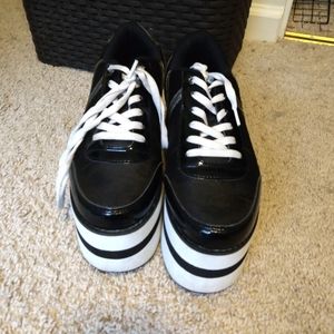 YRU Platform Sneakers